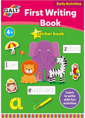 Home Learning Book - First Writing-Dyslexia, Early Years Books & Posters, Early Years Literacy, Galt, Handwriting, Learn Alphabet & Phonics, Learning Difficulties, Literacy Worksheets & Test Papers, Neuro Diversity, Primary Literacy, Stock-Learning SPACE