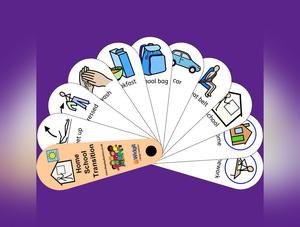 Home School Transition Fan-Hand Fans-Back To School, Calmer Classrooms, communication, Communication Games & Aids, Fans & Visual Prompts, Helps With, Life Skills, Neuro Diversity, Planning And Daily Structure, Play Doctors, Primary Literacy, PSHE, Schedules & Routines, Seasons, Social Stories & Games & Social Skills, Stock-Learning SPACE