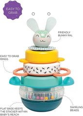 Hunny Bunny Toddler Stacker-Additional Need, Baby & Toddler Gifts, Fine Motor Skills, Gifts For 1 Year Olds, Gifts For 6-12 Months Old, Halilit Toys, Helps With, Maths, Nurture Room, Primary Maths, Seasons, Shape & Space & Measure, Spring, Stacking Toys & Sorting Toys-Learning SPACE