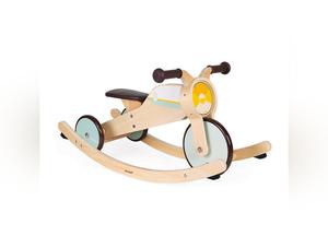 Janod Rocking Tricycle-Ride-ons Toys-AllSensory, Baby & Toddler Gifts, Baby Ride On's & Trikes, Early Years. Ride On's. Bikes. Trikes, Eco Friendly, Janod Toys, Ride & Scoot, Ride On's. Bikes & Trikes, Rocking, Sensory Processing Disorder, Vestibular-Learning SPACE