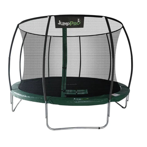 JumpPRO Xcite Green Round Trampoline-ADD/ADHD, JumpPro Trampolines, Neuro Diversity, Teen & Adult Trampolines, Trampolines-12ft-Learning SPACE