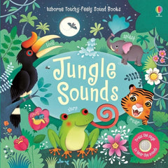 Jungle Sounds - Noisy Book-AllSensory, Baby Books & Posters, Baby Musical Toys, Baby Sensory Toys, Early Years Books & Posters, Early Years Literacy, Music, Sensory Seeking, Stock, Usborne Books-Learning SPACE