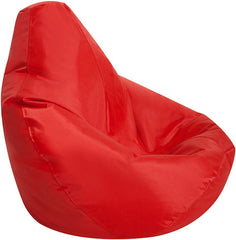 Kids Reading Pod Bean Bag-Bean Bags, Bean Bags & Cushions, Eden Learning Spaces, Matrix Group, Reading Area, Sensory Room Furniture-Red-Learning SPACE