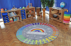 Kindness Carpet 2m-Calmer Classrooms, Educational Carpet, Helps With, Kit For Kids, Mats & Rugs, Multi-Colour, Rewards & Behaviour, Rugs-Learning SPACE
