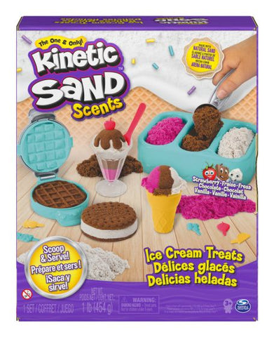 Kinetic Sand Ice Cream Treats-Baby Bath. Water & Sand Toys, Fine Motor Skills, Grasping, Kinetic Sand, Water & Sand Toys-Learning SPACE