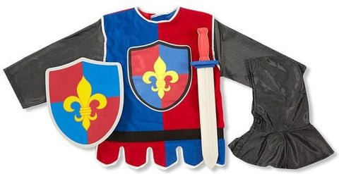 Knight Role Play Costume Set-Dress Up Costumes & Masks, Gifts For 2-3 Years Old, Halloween, Imaginative Play, Pretend play, Puppets & Theatres & Story Sets, Seasons, Stock-Learning SPACE