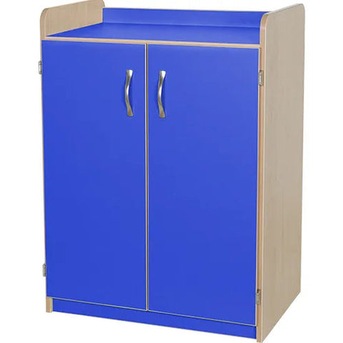KubbyClass® High Midi Cupboard-Classroom Furniture, Cupboards, Cupboards With Doors, Storage, Willowbrook-877mm-Learning SPACE