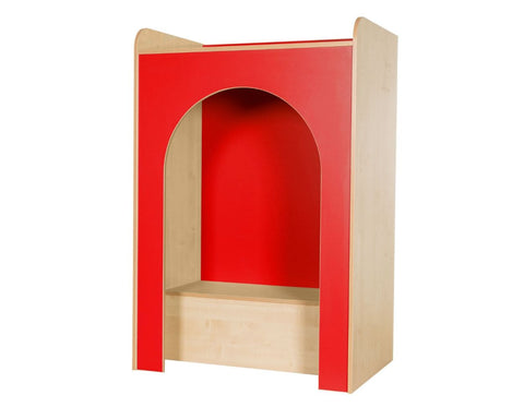 KubbyClass® Library Reading Nook-Nooks, Nooks dens & Reading Areas, Willowbrook-Red-Learning SPACE