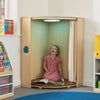 LED Corner Cabinet-Calming and Relaxation, Chill Out Area, Helps With, Reading Den, Sensory Room Furniture-Learning SPACE