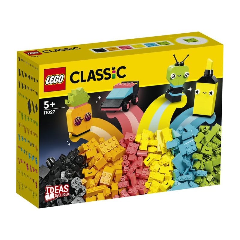 LEGO® Creative - Neon Fun-Additional Need, Engineering & Construction, Fine Motor Skills, Games & Toys, Gifts for 5-7 Years Old, Helps With, LEGO®, Primary Games & Toys, S.T.E.M, Teen Games-Learning SPACE