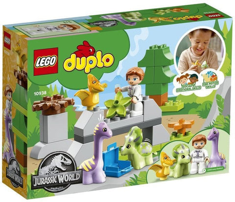 LEGO® Duplo®- Jurassic World Dinosaur Nursery-Baby & Toddler Gifts, Dinosaurs. Castles & Pirates, Imaginative Play, LEGO®, Stacking Toys & Sorting Toys, Stock-Learning SPACE