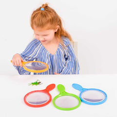 Large Hand Held Magnifiers (Set Of 12)-Classroom Packs, Early Science, EDUK8, Science, Science Activities-Learning SPACE