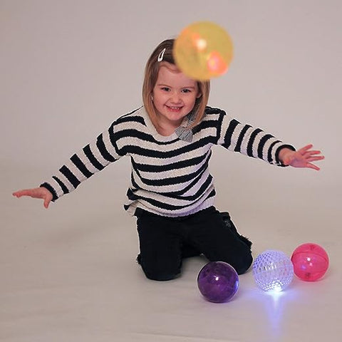 Large Sensory Light Ball Set-AllSensory, Early Years Sensory Play, Sensory Light Up Toys, Sensory Seeking, Stock, Tactile Toys & Books, TickiT-Learning SPACE