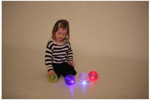 Large Sensory Light Ball Set-AllSensory, Early Years Sensory Play, Sensory Light Up Toys, Sensory Seeking, Stock, Tactile Toys & Books, TickiT-Learning SPACE