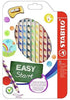 Left Handed Colouring Pencils - Stabilo Easy Colours Easy Start Pack of 12-Back To School, Dyslexia, Handwriting, Learning Difficulties, Left Handed, Neuro Diversity, Primary Literacy, Seasons, Stationery, Stock-Learning SPACE