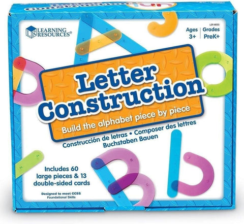 Letter Construction Activity Set-Dyslexia, Early Years Literacy, Handwriting, Learn Alphabet & Phonics, Learning Difficulties, Learning Resources, Neuro Diversity, Primary Literacy, Stock, Strength & Co-Ordination-Learning SPACE