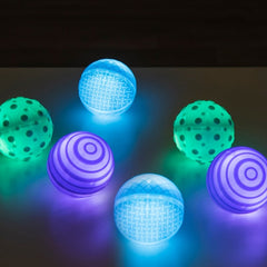 Light Up Tactile Glow Spheres-AllSensory, Calming and Relaxation, Helps With, Sensory Light Up Toys, Sensory Seeking, Strength & Co-Ordination, TTS Toys, Visual Sensory Toys-Learning SPACE