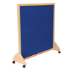 Little Acorns Wooden Frame Junior Partition-Classroom Furniture, Dividers, Furniture-1200mm(w)x900mm(h)-Blue-Learning SPACE