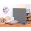 Little Rainbows Freestanding Junior Partition-Dividers-1200mm(w)x900mm(h)-Grey-Learning SPACE
