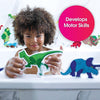 Magic Creations - Dinosaurs Bath Toys-Baby & Toddler Gifts, Baby Bath. Water & Sand Toys, Dinosaurs. Castles & Pirates, Edushape Toys, Gifts For 1 Year Olds, Gifts For 2-3 Years Old, Imaginative Play, Stock, Water & Sand Toys-Learning SPACE