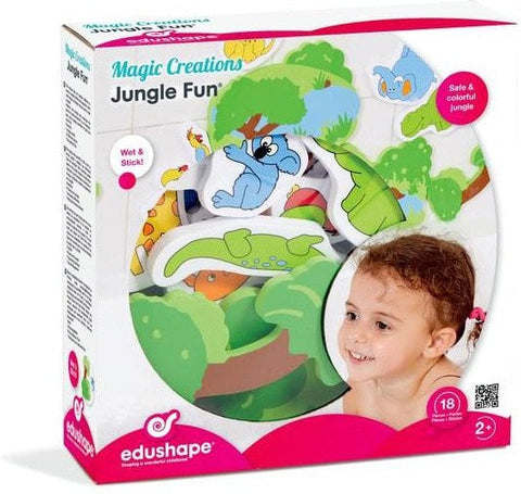 Magic Creations - Jungle Fun Bath Toys-Baby & Toddler Gifts, Baby Arts & Crafts, Baby Bath. Water & Sand Toys, Early Arts & Crafts, Edushape Toys, Gifts For 1 Year Olds, Stock, Water & Sand Toys, World & Nature-Learning SPACE