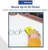 Magic Whiteboard Mini Whiteboard Sheets - Static & Portable A4 White Board Sheet-Arts & Crafts, Calmer Classrooms, Drawing & Easels, Dyslexia, Early Arts & Crafts, Fractions Decimals & Percentages, Handwriting, Helps With, Learning Difficulties, Maths, Messy Play, Neuro Diversity, Planning And Daily Structure, Pocket money, Primary Arts & Crafts, Primary Literacy, Primary Maths, PSHE, Rewards & Behaviour, Schedules & Routines, Stock-Learning SPACE