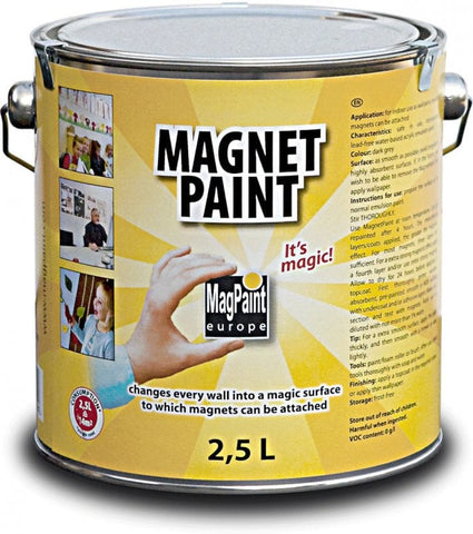Magnet Paint 2.5L 5m²-Arts & Crafts, Early Arts & Crafts, Paint, Playground Wall Art & Signs, Primary Arts & Crafts, Sensory Wall Panels & Accessories, Stock-Learning SPACE