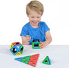 Magnetic Polydron Set - 32 Pieces-Engineering & Construction, Maths, Polydron, Primary Maths, S.T.E.M, Shape & Space & Measure, Stock-Learning SPACE