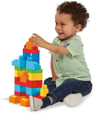 Mega Bloks Big Building Bag 60pcs Bag-Additional Need, AllSensory, Baby & Toddler Gifts, Baby Sensory Toys, Building Blocks, Discontinued, Engineering & Construction, Farms & Construction, Fine Motor Skills, Gifts For 1 Year Olds, Gifts For 6-12 Months Old, Helps With, Imaginative Play, Maths, Mega Bloks, Primary Maths, S.T.E.M, Shape & Space & Measure, Stacking Toys & Sorting Toys, Stock-Learning SPACE