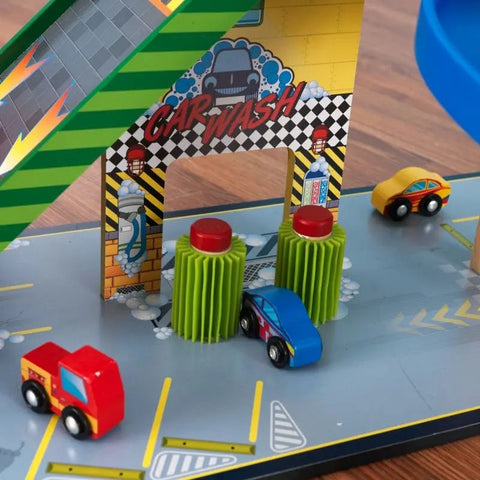 Mega Ramp Racing Set-Cars & Transport, Engineering & Construction, Games & Toys, Gifts For 3-5 Years Old, Imaginative Play, Kidkraft Toys, Primary Games & Toys, S.T.E.M, Small World-Learning SPACE