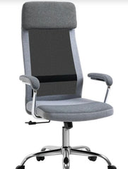 Mesh High Backed Office Desk Chair-Desk Chair, Full Size Seating, Movement Chairs & Accessories, Seating-Learning SPACE