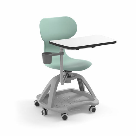 Mia Student Chair with Table-Dyslexia, Learning Difficulties, Movement Chairs & Accessories, Neuro Diversity, Seating-Mint-Learning SPACE