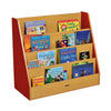 Milan Book Display Units-Bookcases, Classroom Displays, Classroom Furniture, Shelves-Red-Learning SPACE
