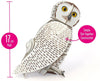 Mini Build Your Own - Snowy Owl Mini Eco Friendly Cardboard Slot Together Kit-Arts & Crafts-Additional Need, Arts & Crafts, Craft Activities & Kits, Eco Friendly, Engineering & Construction, Fine Motor Skills, Gifts for 8+, Helps With, Learning Activity Kits, Paper Engine, S.T.E.M, Technology & Design, World & Nature-Learning SPACE