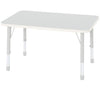 Modern Thrifty Rectangular Table - 4/6/8 Seater Options-Classroom Table, Furniture, Height Adjustable, Profile Education, Rectangular, Table-4 - Seater-Learning SPACE