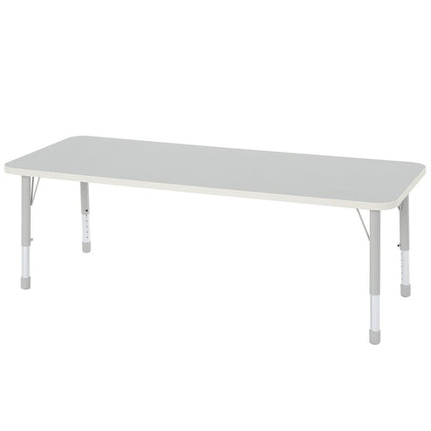 Modern Thrifty Rectangular Table - 4/6/8 Seater Options-Classroom Table, Furniture, Height Adjustable, Profile Education, Rectangular, Table-8 - Seater-Learning SPACE