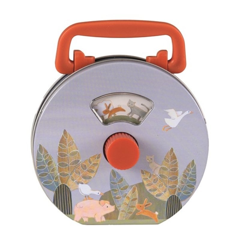 Musical Tin Radio - Countryside-AllSensory, Baby Musical Toys, Baby Sensory Toys, Early Years Musical Toys, Egmont Toys, Gifts For 1 Year Olds, Gifts For 6-12 Months Old, Music-Learning SPACE