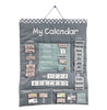 My Calendar - Grey Cloth-Fiesta Crafts, Schedules & Routines-Learning SPACE