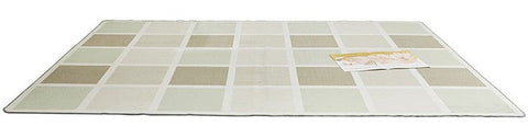 Neutral Squares Rug-Calming and Relaxation, Helps With, Mats & Rugs, Neutral Colour, Plain Carpet, Rectangular, Rugs, Sensory Flooring-Learning SPACE