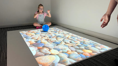 Omi Budii with Bracket - Standalone Home Projection System-Autism, Dementia, OM Interactive, Portable Sensory Rooms, Sensory Projectors-Learning SPACE