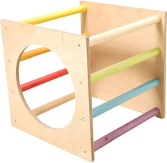 Open Climbing Rainbow Cube-Additional Need, Baby Climbing Frame, Gross Motor and Balance Skills, Helps With, Matrix Group-Learning SPACE