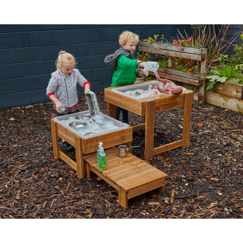 Outdoor Nesting Sand and Water Trays-Cosy Direct, Outdoor Sand & Water Play, Sand & Water-Learning SPACE