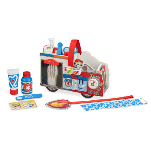 PAW Patrol Marshall's Wooden Rescue Caddy-Fire. Police & Hospital, Imaginative Play, Paw Patrol, Pretend play, Primary Literacy, Stationery-Learning SPACE