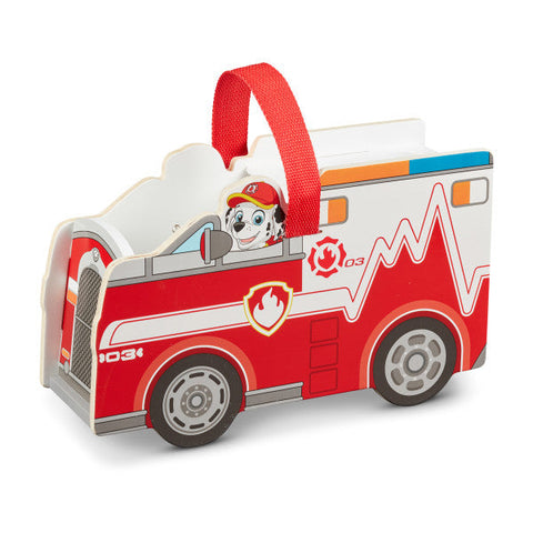 PAW Patrol Marshall's Wooden Rescue Caddy-Fire. Police & Hospital, Imaginative Play, Paw Patrol, Pretend play, Primary Literacy, Stationery-Learning SPACE