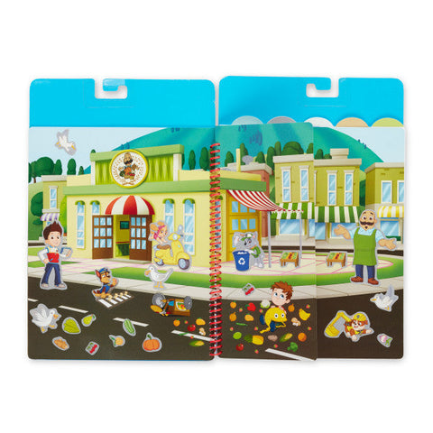 PAW Patrol Restickable Stickers Flip-Flap Pad - Adventure Bay-Early Years Books & Posters, Paw Patrol, Pocket money-Learning SPACE