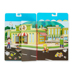PAW Patrol Restickable Stickers Flip-Flap Pad - Adventure Bay-Early Years Books & Posters, Paw Patrol, Pocket money-Learning SPACE
