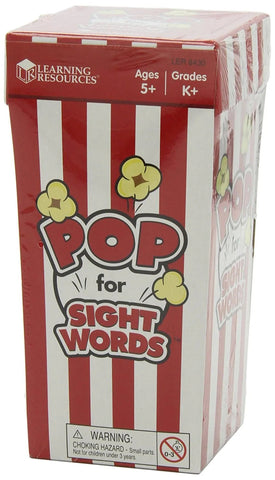 POP for Sight Words™ Game-Learning Resources, Primary Games & Toys-Learning SPACE