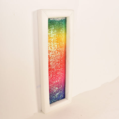 Padded Flip Sequin Board 840 x 300mm-Office Presentation Supplies-Calmer Classrooms, Classroom Displays, Helps With, Padding for Floors and Walls, Rainbow Theme Sensory Room, Sensory Wall Panels & Accessories, Stock, Wall Padding-Learning SPACE