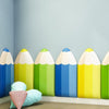 Padded Wall Art - Pencil Theme-Padding for Floors and Walls, Sensory Wall Panels & Accessories, Stock, Wall Padding-Learning SPACE