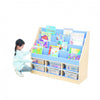 Pastel Blue Book Storage unit-Bookcases, Calmer Classrooms, Classroom Displays, Helps With, Reading Area, Storage-Learning SPACE
